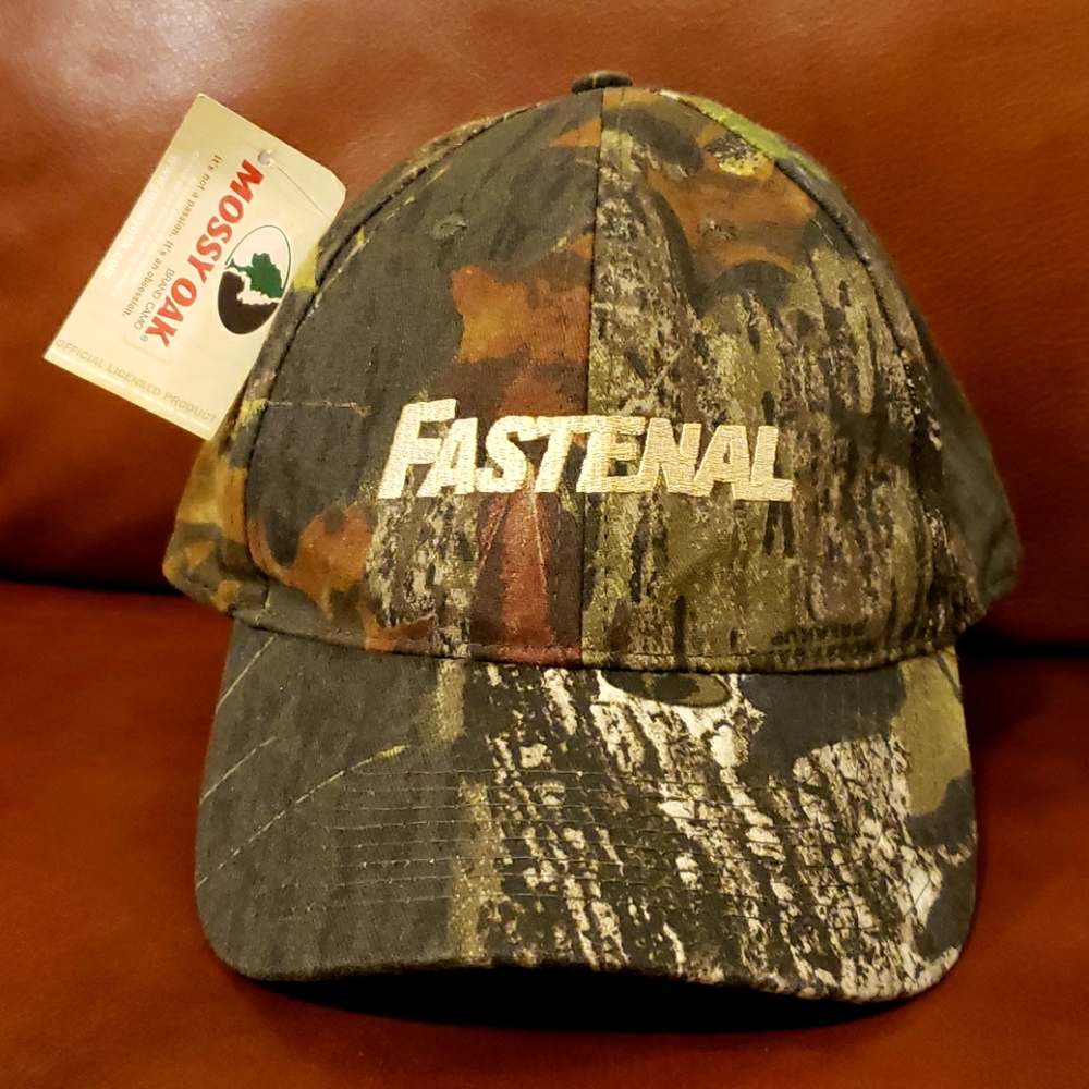 Fastenal Ball Cap in Mossy Oak Camo